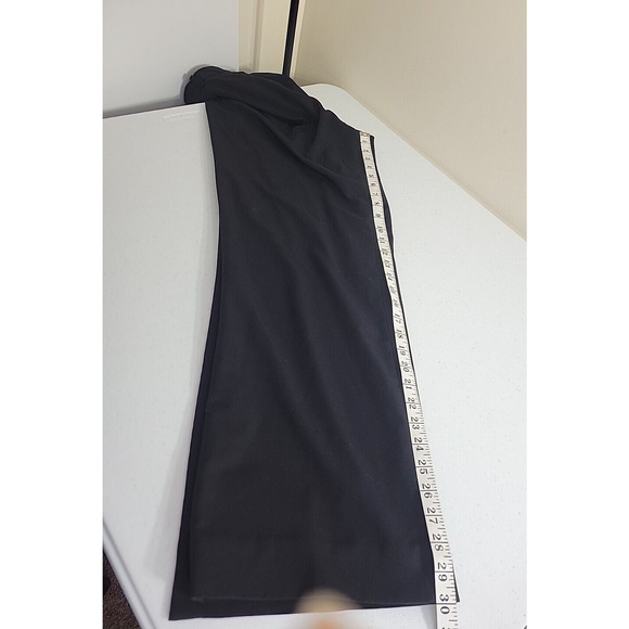 Liz Claiborne Black Elizabeth Straight Leg Mid Rise Casual Pants Women's Size 14 - Picture 6 of 9